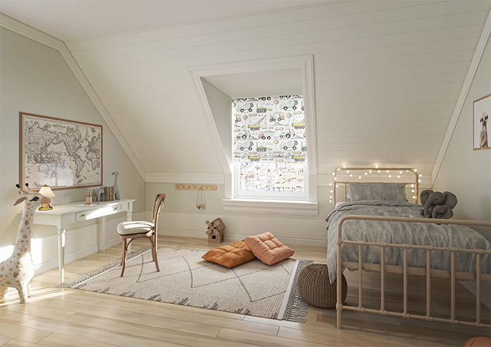 Tinker Town, Technicolour - Roman Blind - Image 6